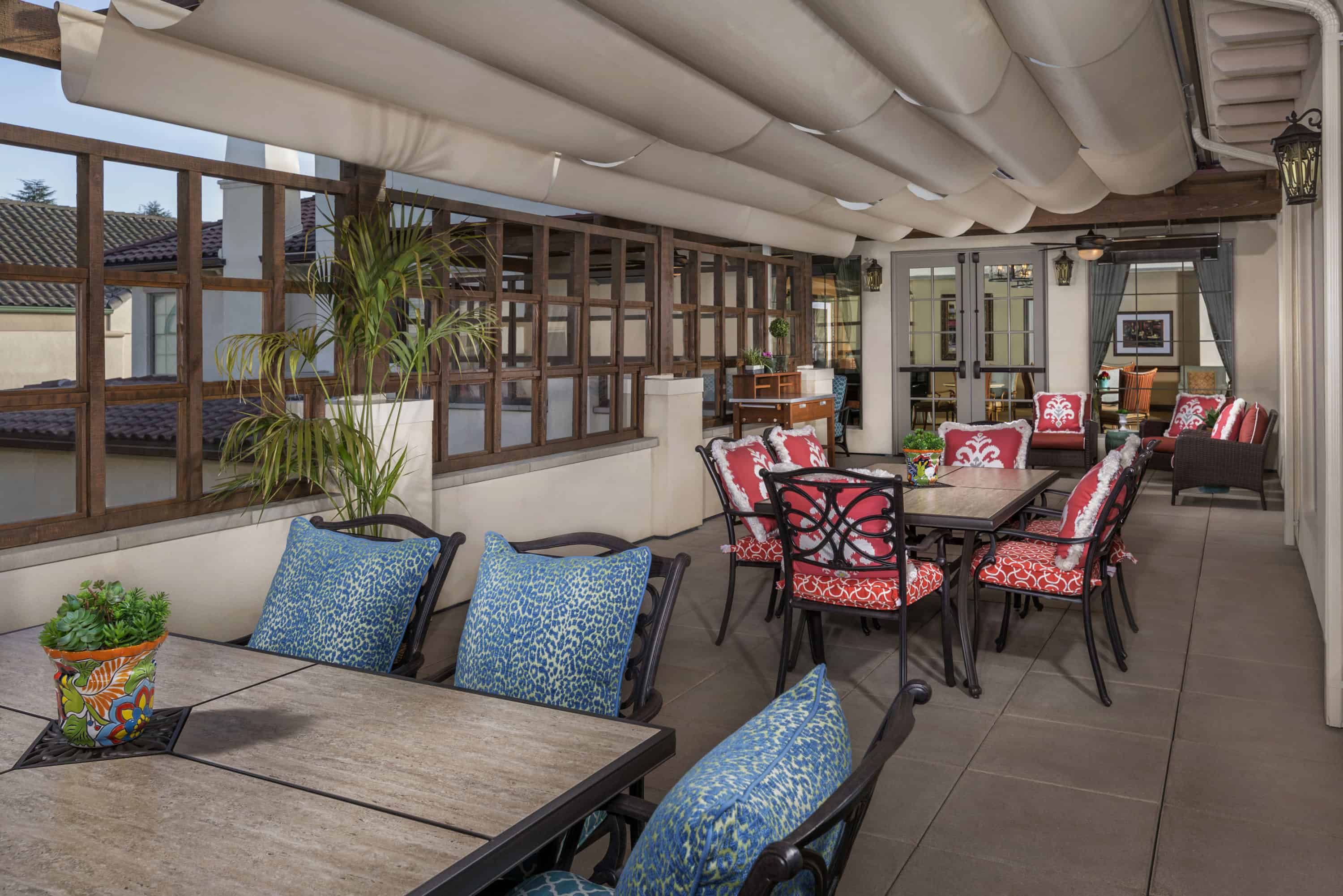 Kensington Senior Living 2nd Floor Patio