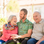 compassionate senior caregiver