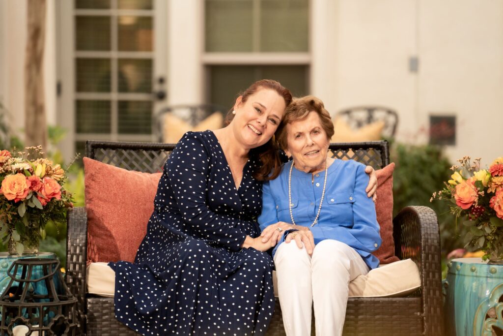mother and daughter